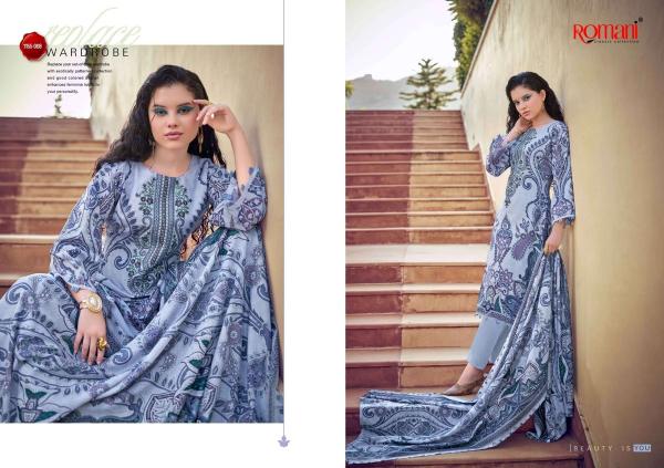 Romani needle wonder vol-14 wholesale dress material catalog